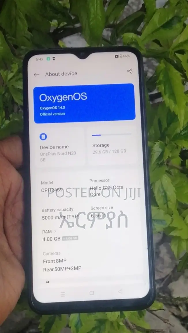 OnePlus Nord N20 SE 128 GB Black