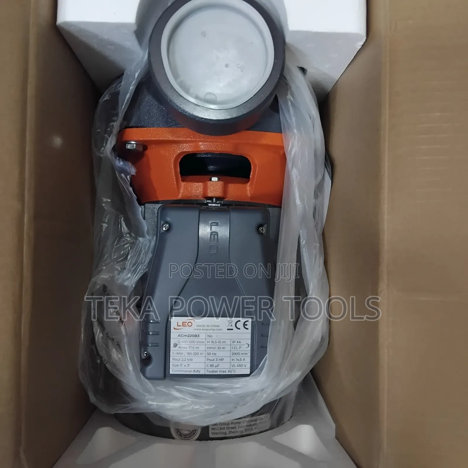 Leo 3hp Pump