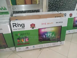 Ring Smart Led 4k TV 55 Inch Doube Gelass Adis 2026 Quality Hifi Speak