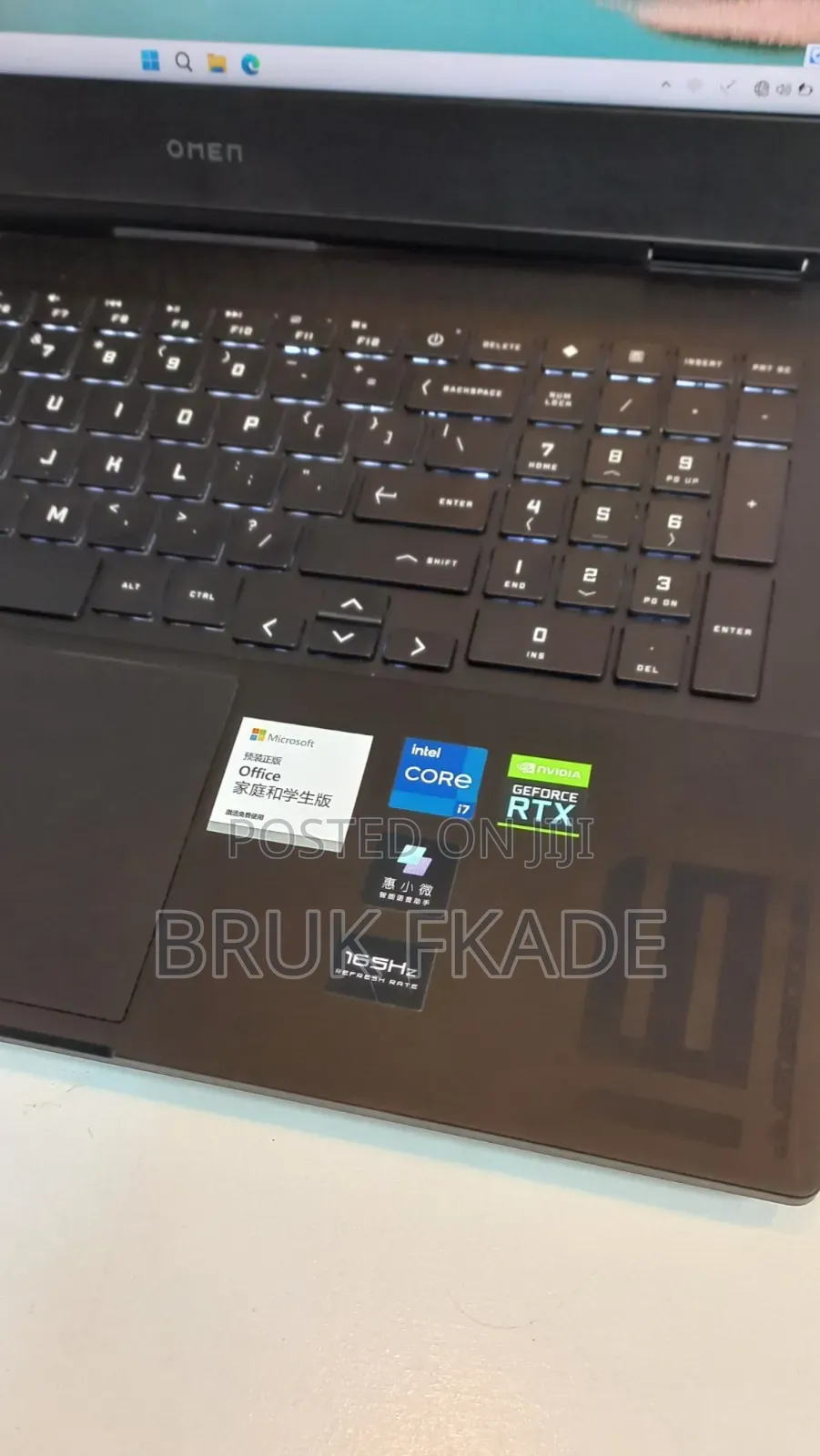 New Laptop HP Omen 16 16GB Intel Core i7 SSD 512GB