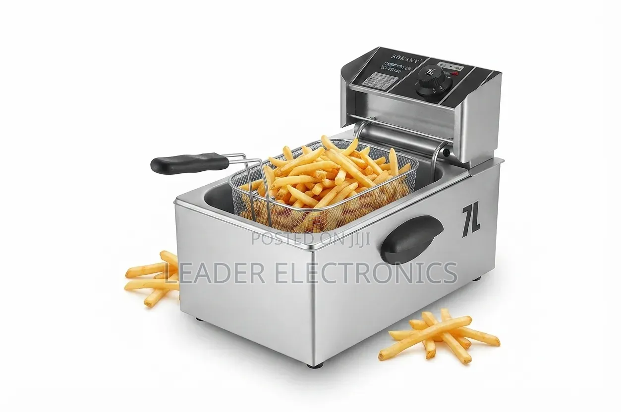 Sokany Deep Fryer 7L – Large Capacity | Crispy, Fast & Easy Frying