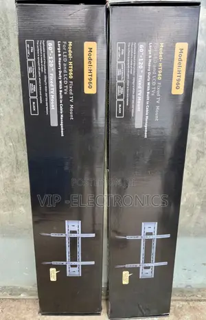 Fixed TV Mount, Designed for 60-Inch to 120-Inch TVs. Its Strong, Low