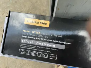 Fixed TV Mount, Designed for 60-Inch to 120-Inch TVs. Its Strong, Low