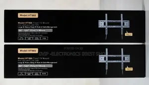 Fixed TV Wall Mount Compatible With 60”–120” TVs Strong