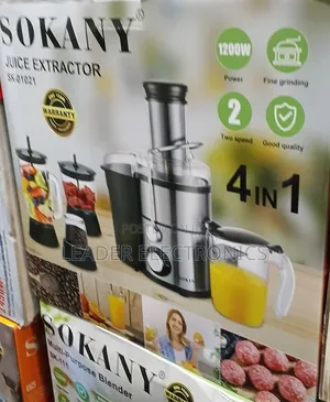 Sokany Juicer Extractor 4-in-1 – Multifunctional | Powerful