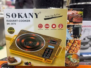 Sokany Radiant Cooker – Fast Heating | Efficient & Convenient Electric