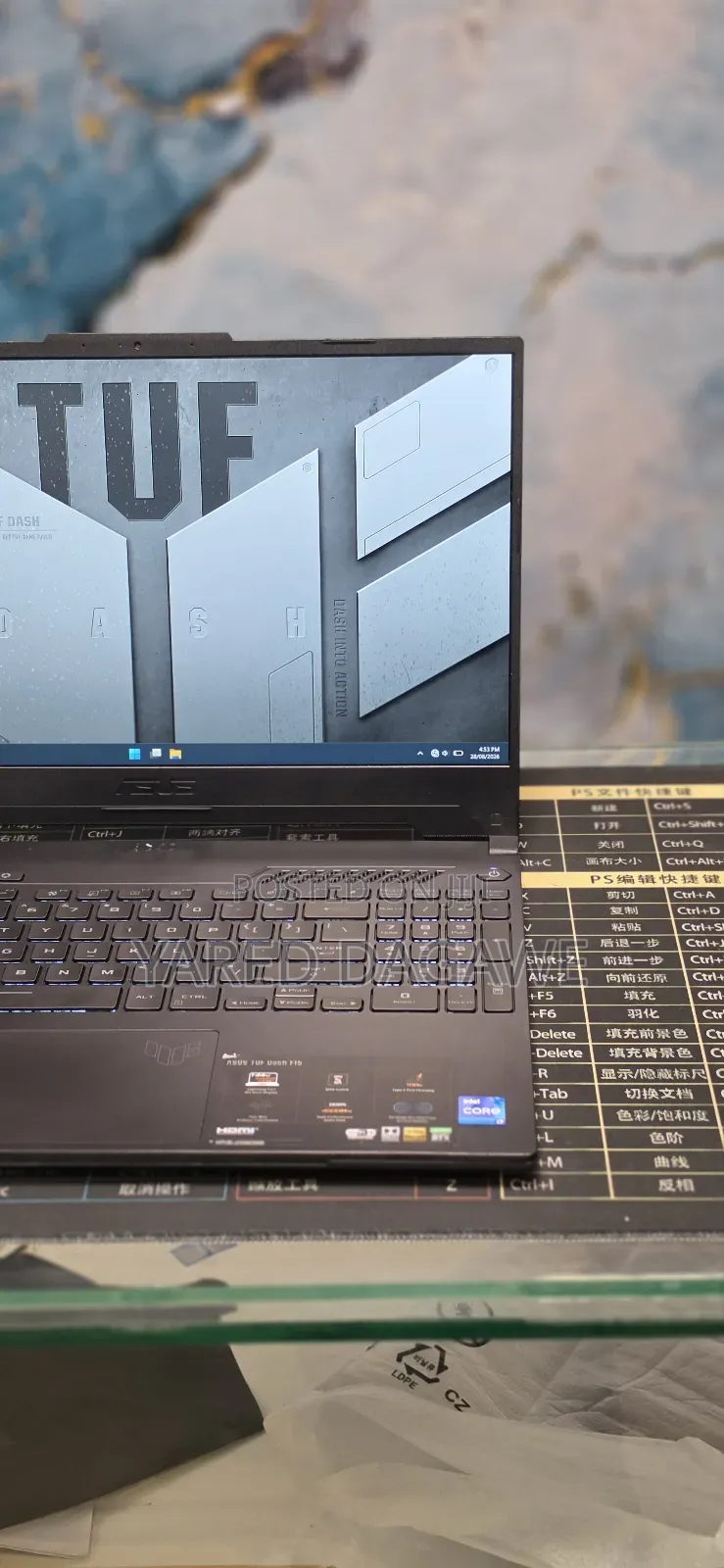 New Laptop Asus TUF Gaming A15 16GB Intel Core i7 SSD 512GB