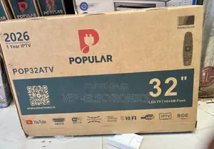Popular 32 Inch TV Smart LED New 2026 Model TV. Its Compact