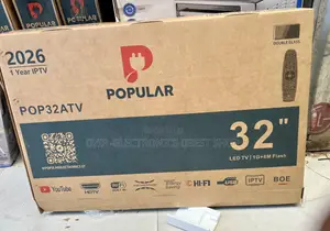 Popular 32 Inch TV Smart LED New 2026 Model TV. Its Compact