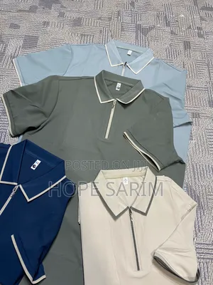 Premium Half-Zip Men's Polo Shirts