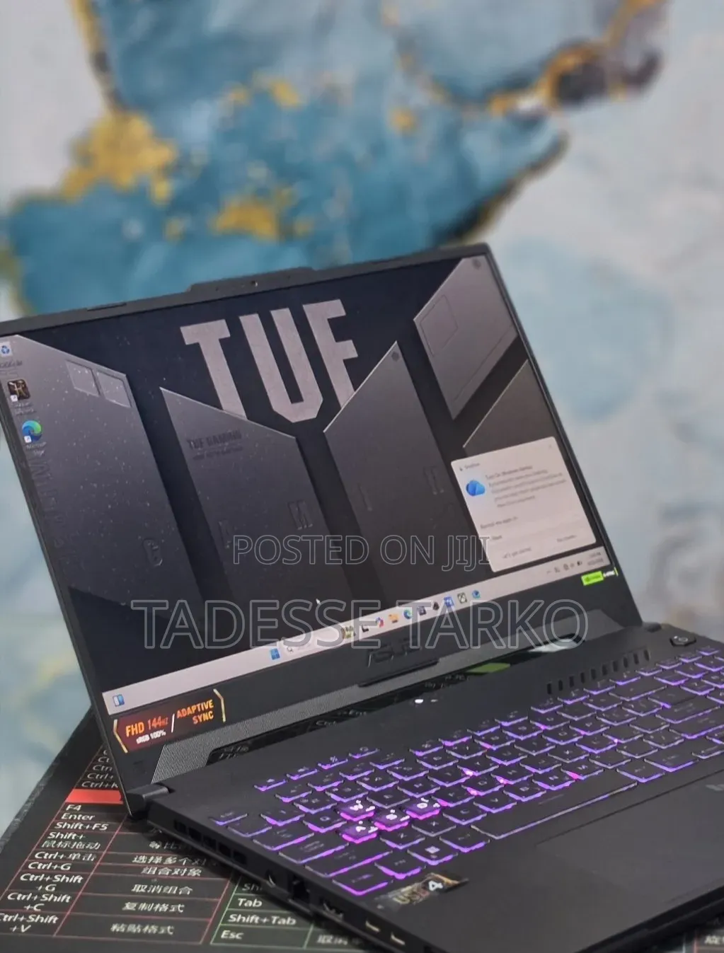 New Laptop Asus TUF Gaming A15 16GB AMD Ryzen 7 SSD 512GB