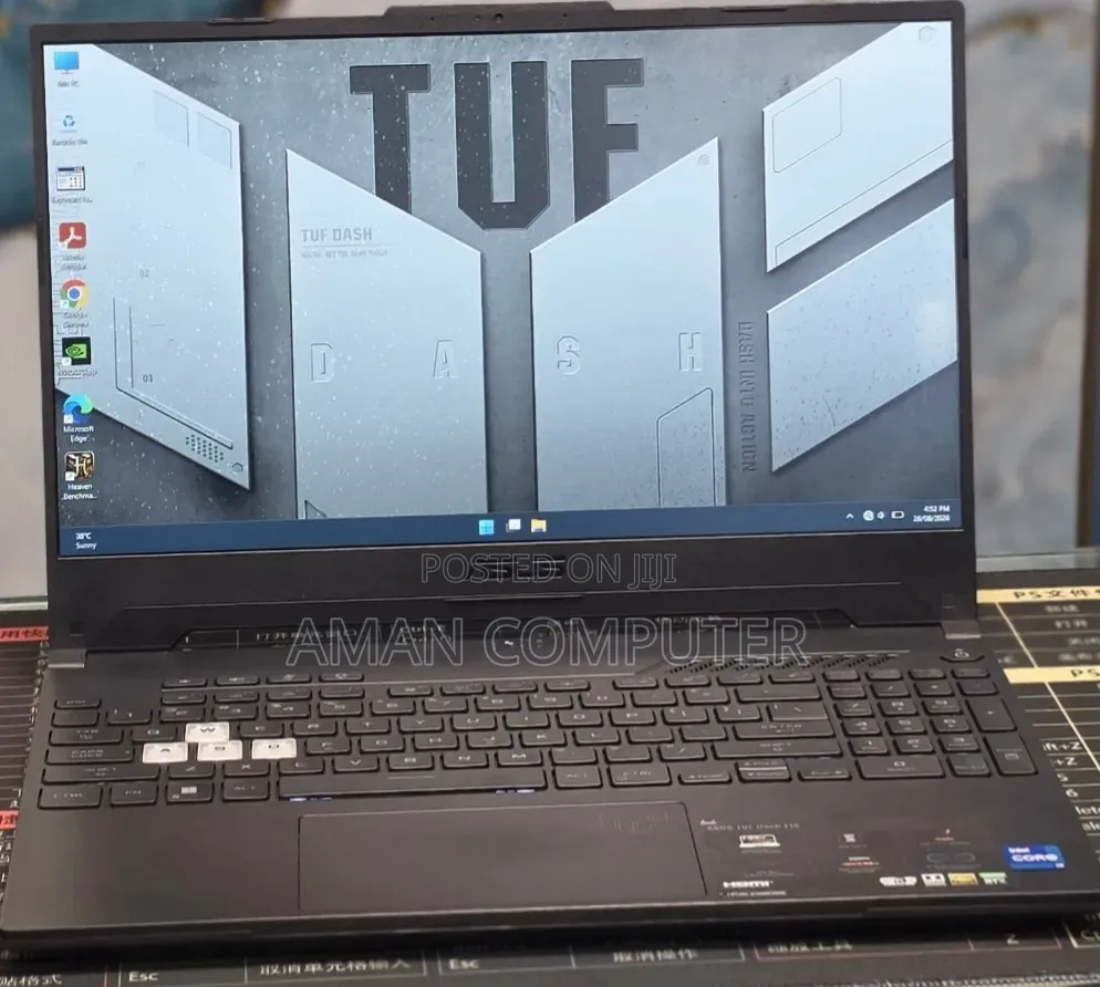 New Laptop Asus TUF Gaming A15 16GB Intel Core i7 SSD 512GB