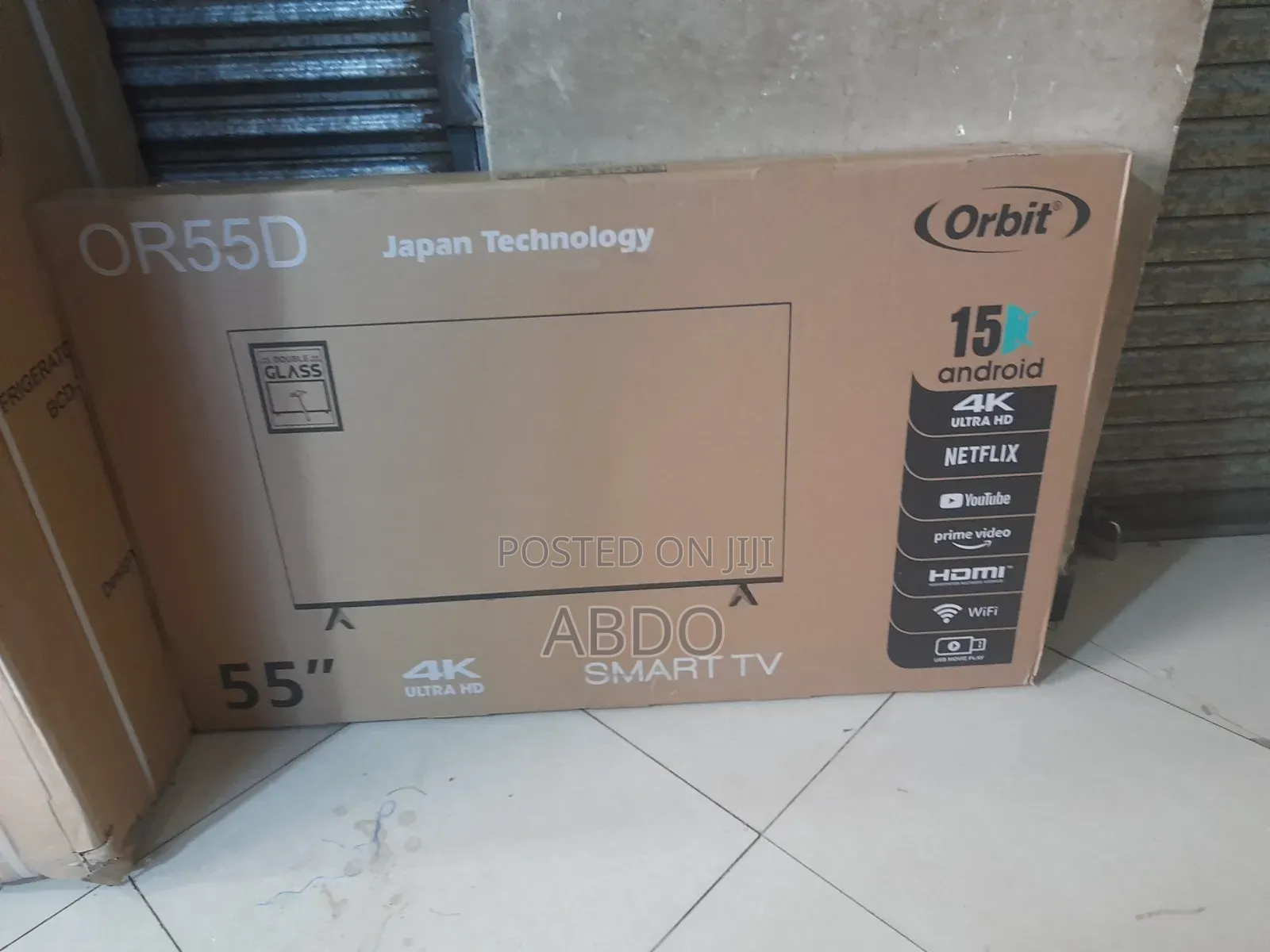 Orbit Smart Qled TV 55 Inch 4k Ultra Hd Framless Doubel Screen 2026hif