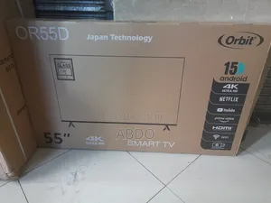 Orbit Smart Qled TV 55 Inch 4k Ultra Hd Framless Doubel Screen 2026hif