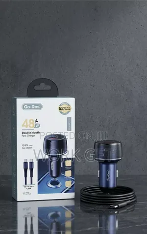 Go-Des Gd -Qc2067tc-Tc 48w Car Charger