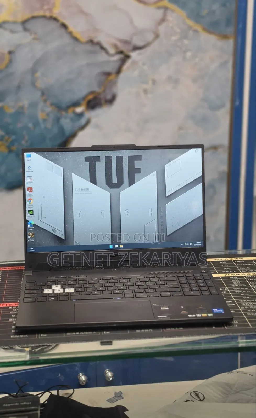 New Laptop Asus TUF Dash F15 16GB Intel Core i7 SSD 512GB