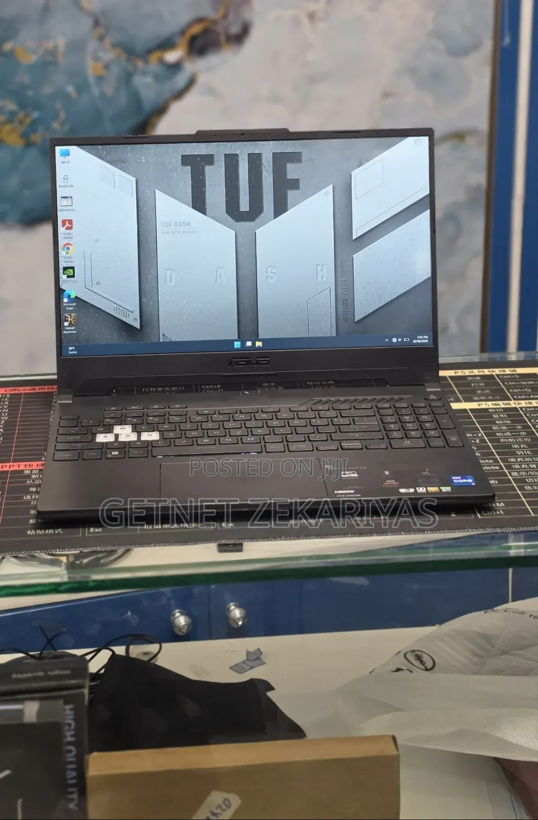 New Laptop Asus TUF Dash F15 16GB Intel Core i7 SSD 512GB