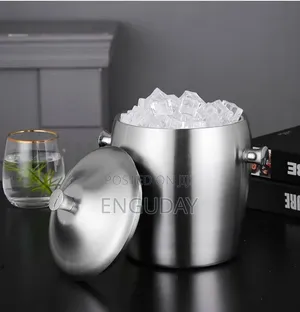 ♻️Stainless Steel Ice Bucket With Tongs