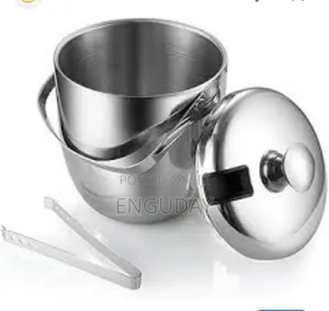 ♻️Stainless Steel Ice Bucket With Tongs