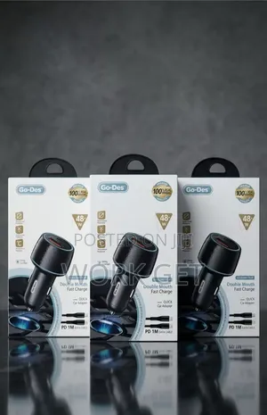 Go-Des Gd-Qc2067tc-Ip 48w Car Charger