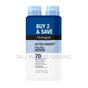 Neutrogena Ultra Sheer Sunscreen SPF 70 Body