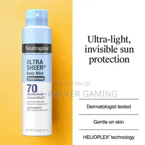 Neutrogena Ultra Sheer Sunscreen SPF 70 Body