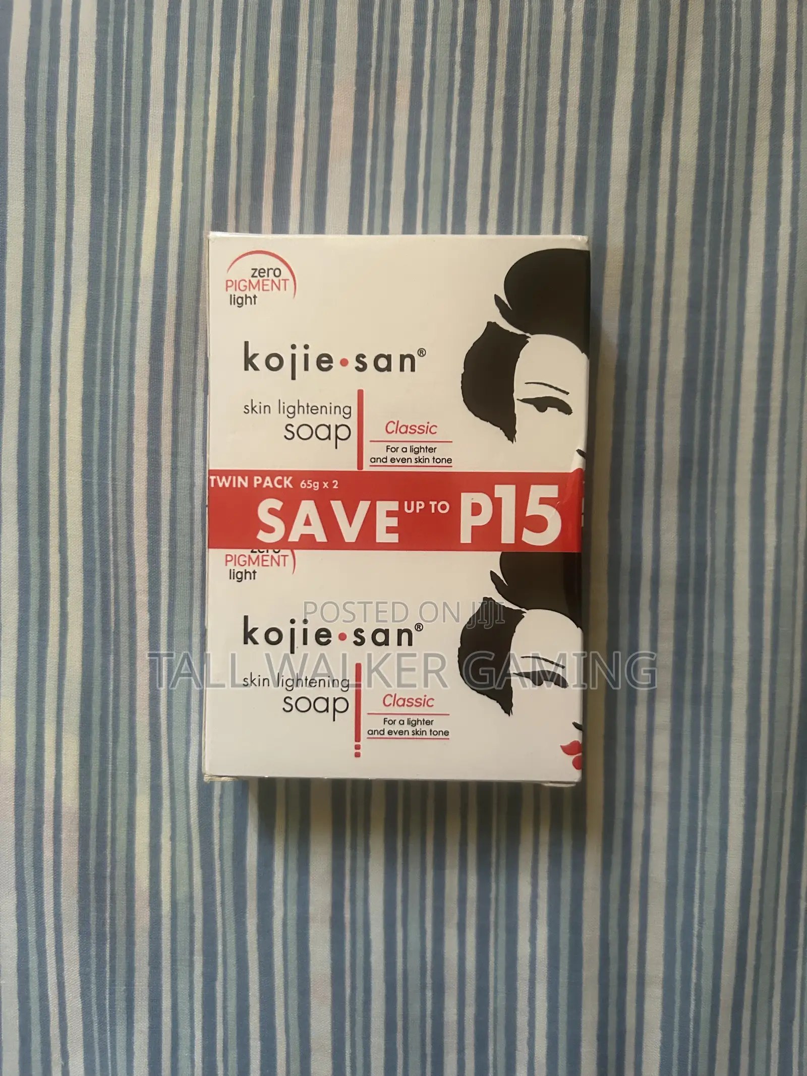 Original Kojie San Skin Lightening Soap Classic Twin Pack (65g X 2)