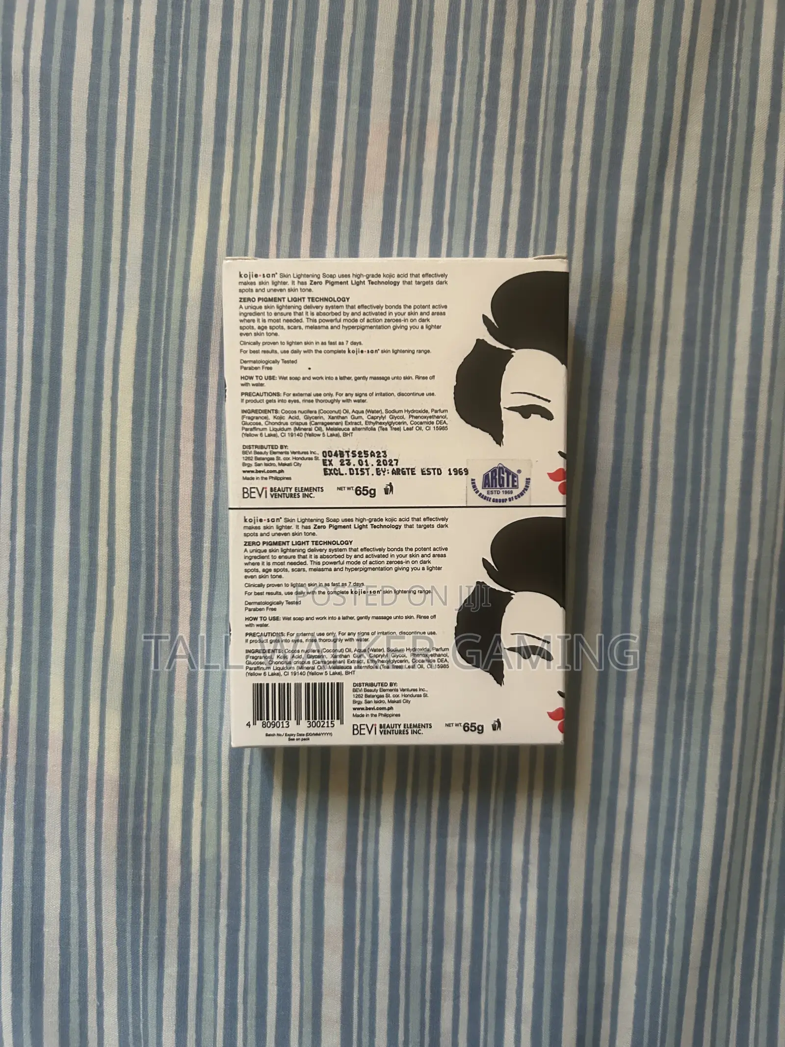 Original Kojie San Skin Lightening Soap Classic Twin Pack (65g X 2)