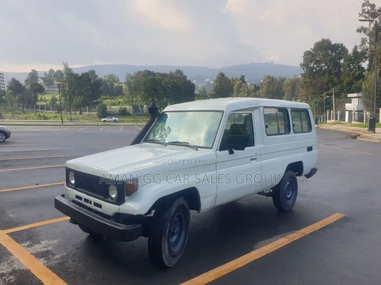 Toyota Land Cruiser 1998 White
