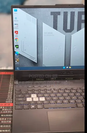 New Laptop Asus TUF Dash F15 16GB Intel Core i7 SSD 512GB