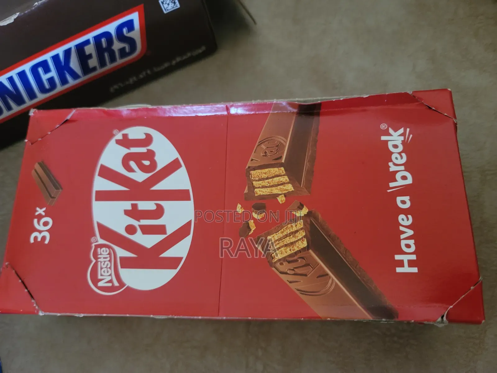 Snickers and KitKat