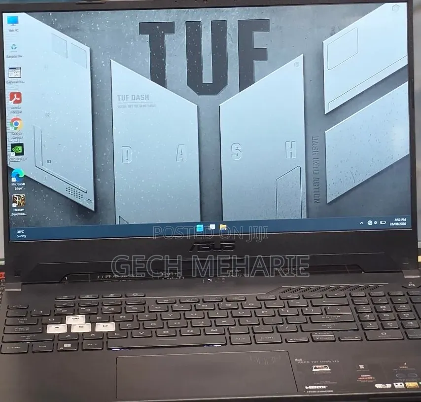 New Laptop Asus TUF Gaming A15 16GB Intel Core i7 SSD 512GB