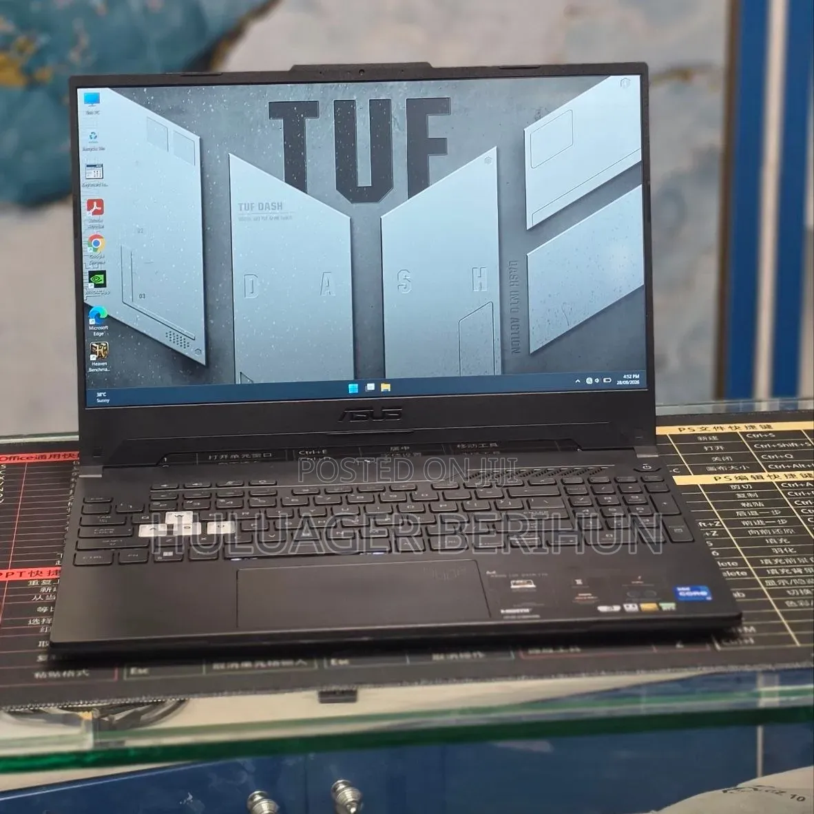 New Laptop Asus TUF Gaming A15 16GB Intel Core i7 SSD 512GB