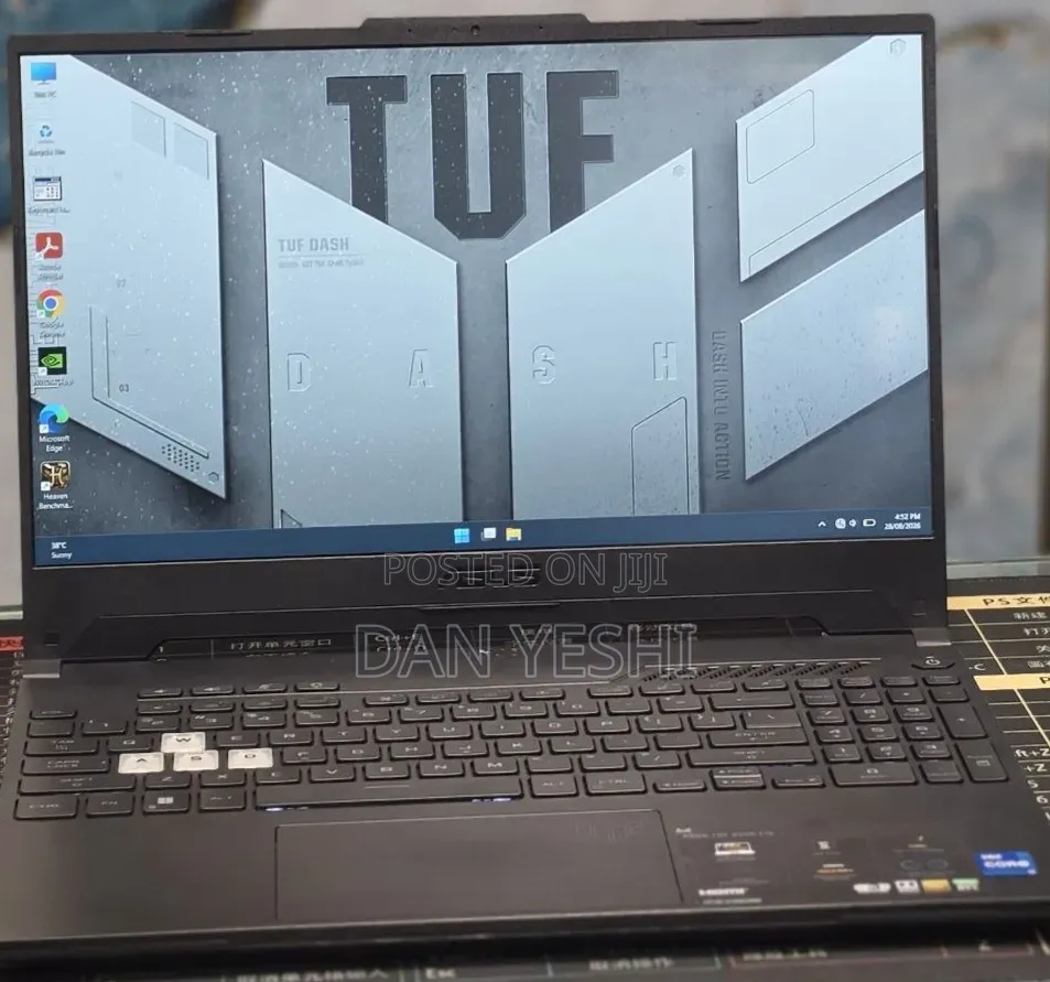 New Laptop Asus TUF Dash F15 16GB Intel Core i7 SSD 512GB