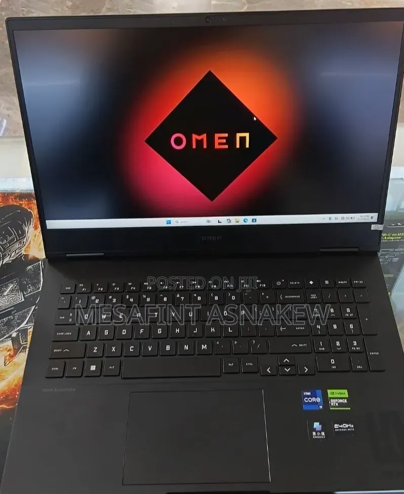New Laptop HP Omen 16 16GB Intel Core i9 SSD 1T