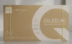 Syinix 65 Inch TV QLED 4K Google TV Quantum Dot Color, Dolby Vision