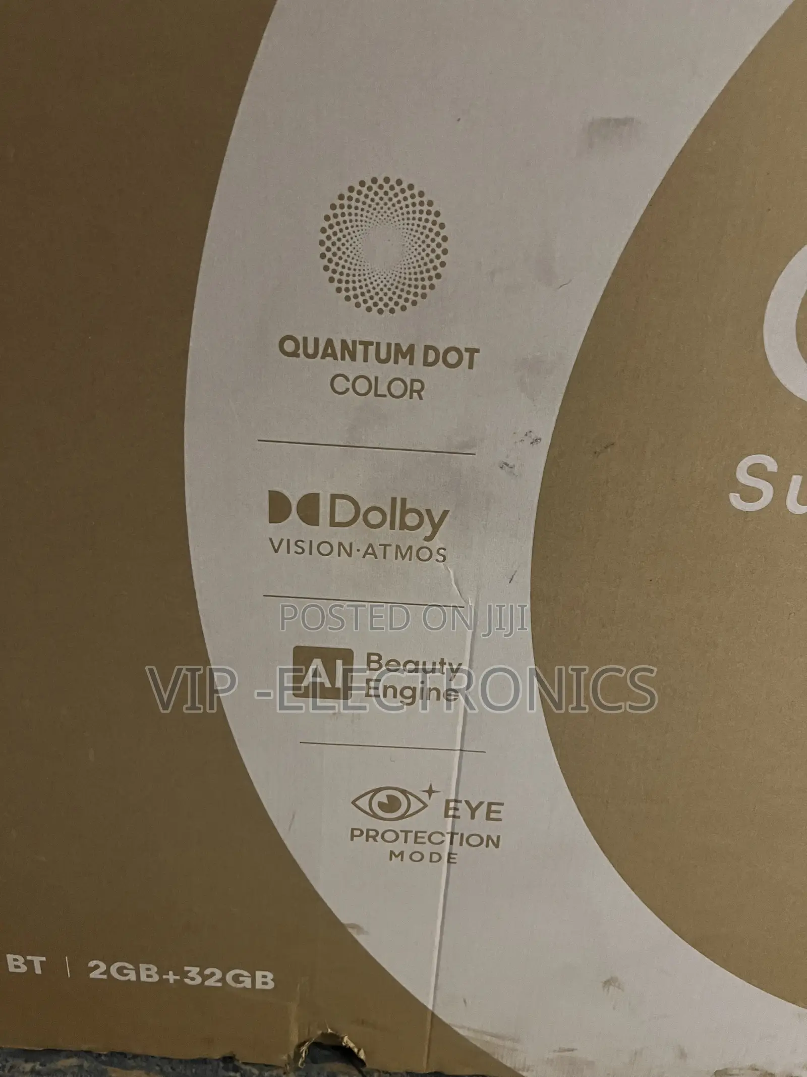 Syinix 65 Inch TV QLED 4K Google TV Quantum Dot Color, Dolby Vision