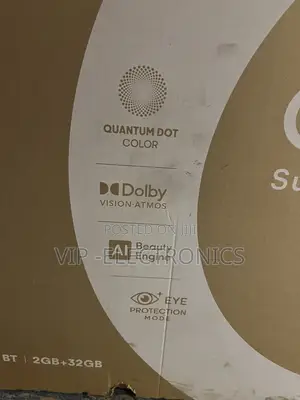Syinix 65 Inch TV QLED 4K Google TV Quantum Dot Color, Dolby Vision