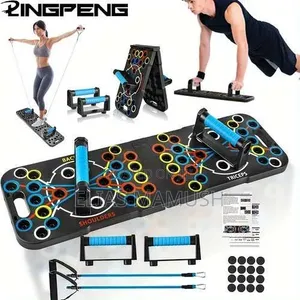 Pushup Board With Resistance Band