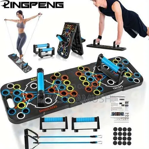 Pushup Board With Resistance Band