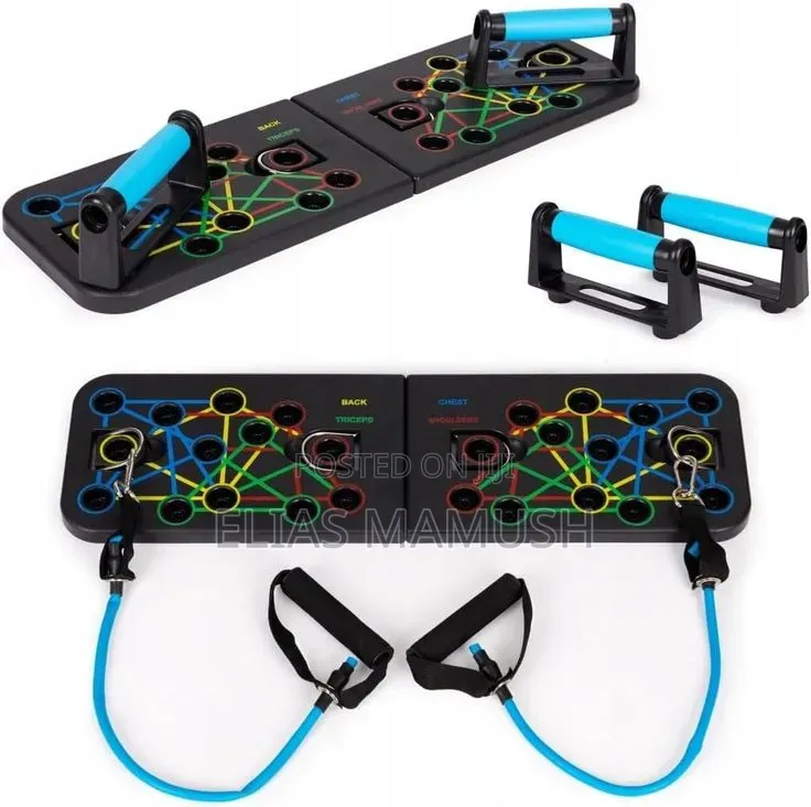 Pushup Board With Resistance Band