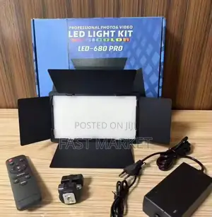 Camera LED Light 680 Professional Photo and Video LED Light Kit,