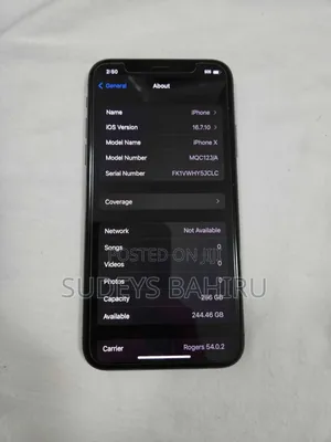 Apple iPhone X 256 GB Black