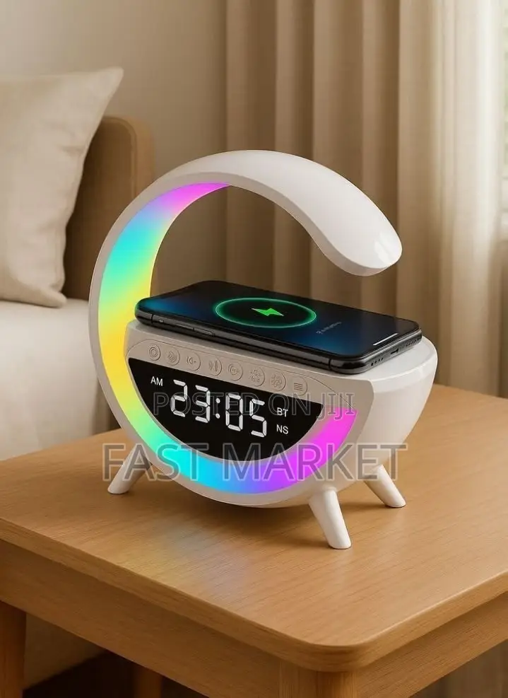 BT2301 LED Wireless Charging Speaker