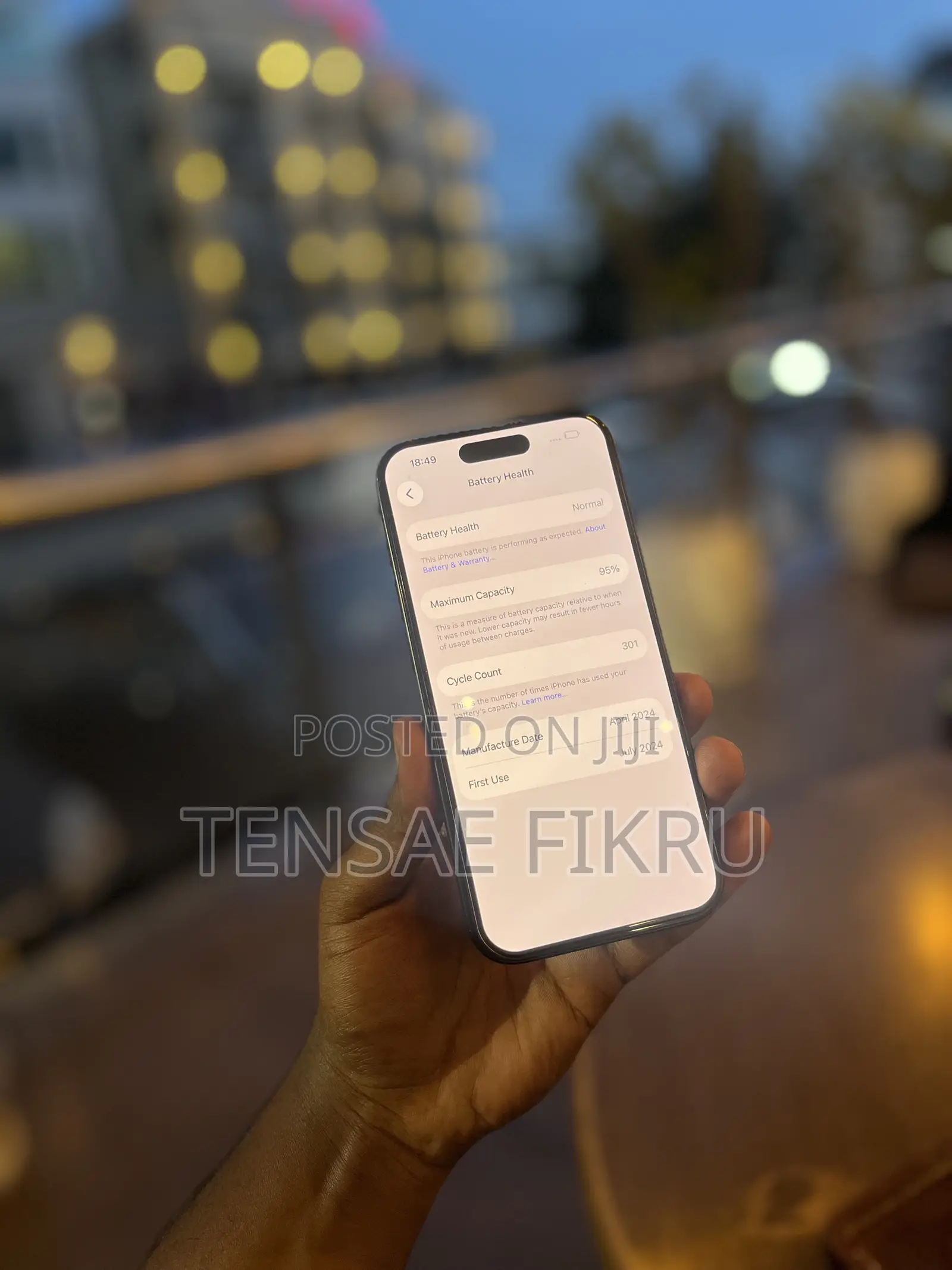 New Apple iPhone 15 Pro 256 GB Blue