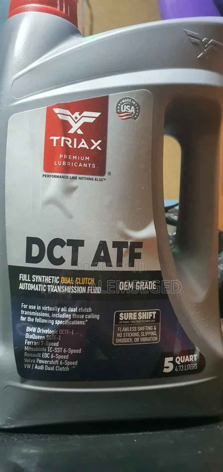TRIAX DCT ATF Full Synthetic Dual Clutch Transmission Fluid | OEM