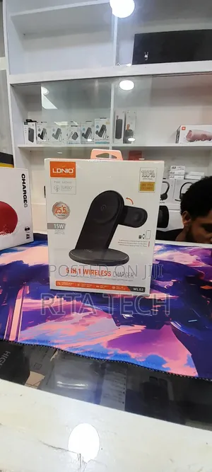 . LDNIO 5-in-1 Wireless Charger — WL02
