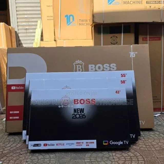 Boss&octa TV 75 Inch Smart