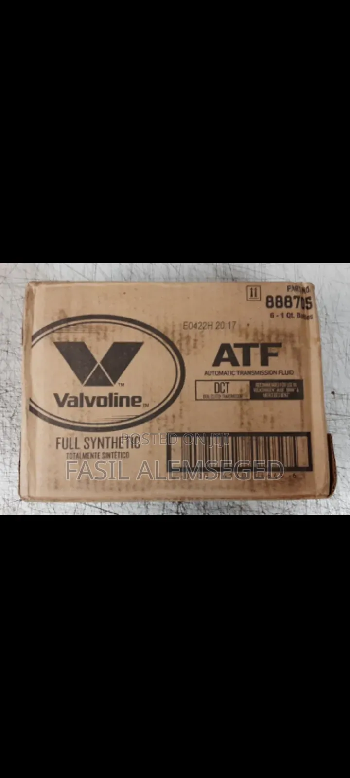 Valvoline Full Synthetic DCT Dual Clutch Transmission Fluid