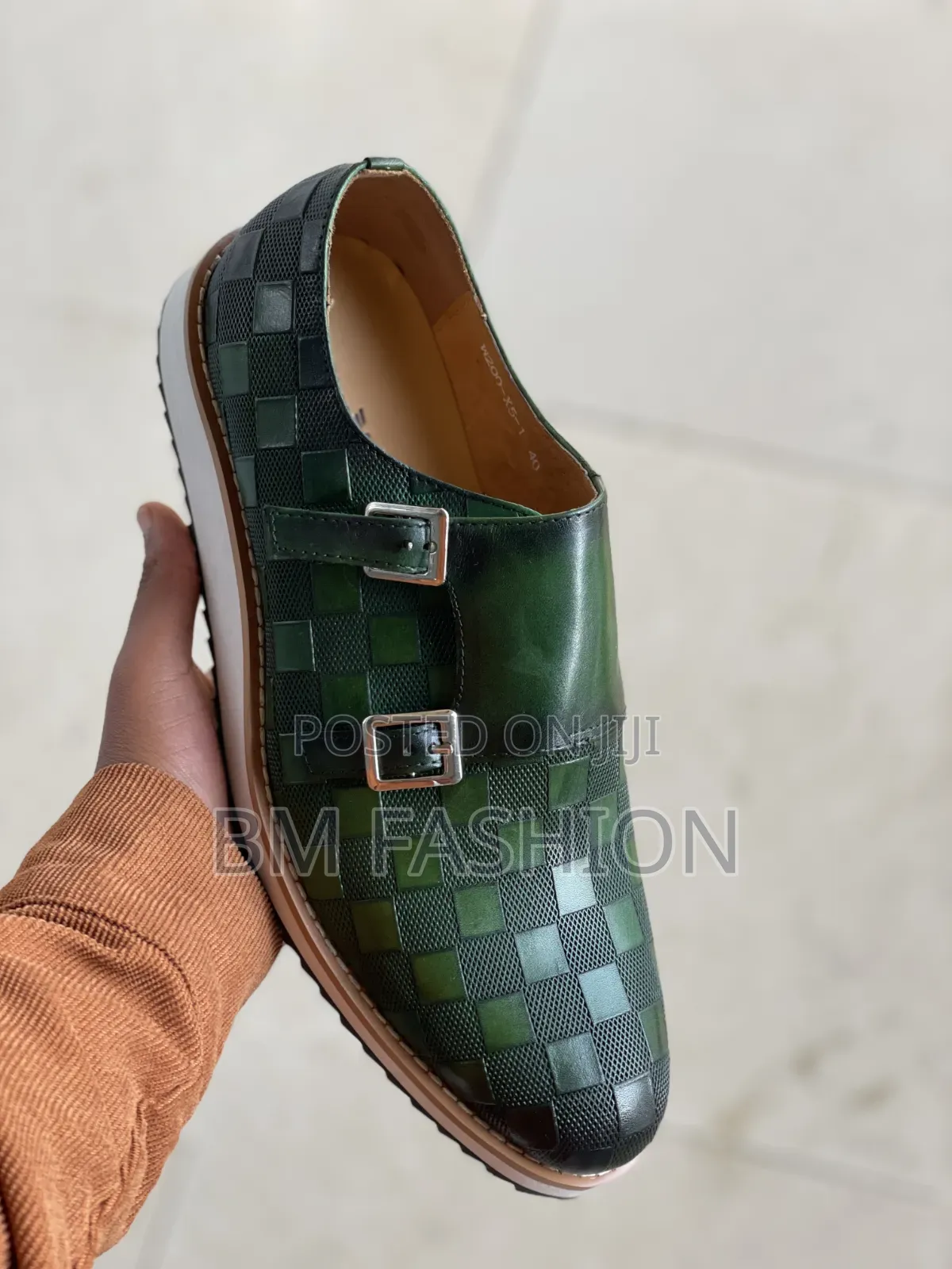 Damier Double Monk-Strap Hybrid